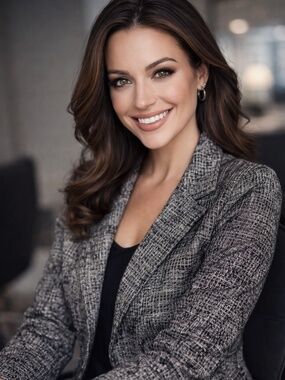 Chico’s Size 2 Black Silver Metallic Tweed Blazer Office Chic Classic